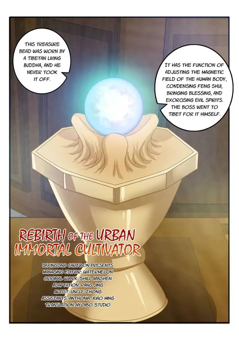 Rebirth Of The Urban Immortal Cultivator, Chapter 22 image 01